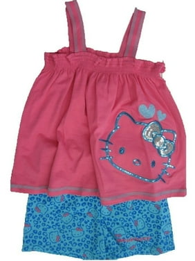 Hello Kitty Girls Bike Short Set